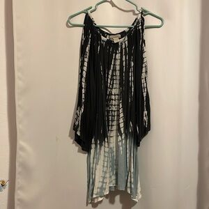 Boho cold Shoulder Boho Dress